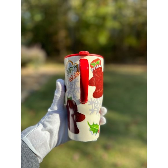 Lenox Home For the Holidays Gingerbread Heat Changing Travel Mug Christmas 20 Oz - Picture 7 of 13